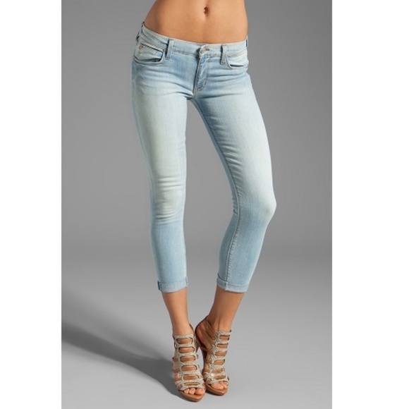 hudson harkin crop super skinny cuff